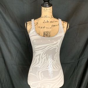 Armani Exchange Sequined Tank Top